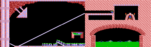 Overview: Lemmings, Amiga, Tricky, 11 - Lemmings in the attic
